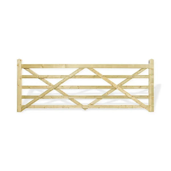 11ft Wide 5 Bar Field Gate (3350 x 1090mm)