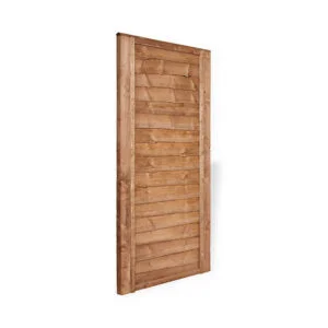 Lap Gate 6ft (1830 x 900mm) - Brown Timber
