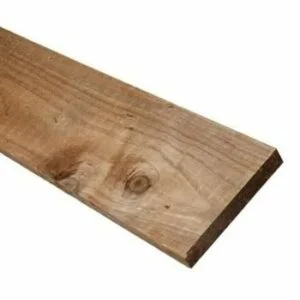 Timber Gravel Board (3600 x 150 x 22mm) - Pressure Treated Brown Softwood